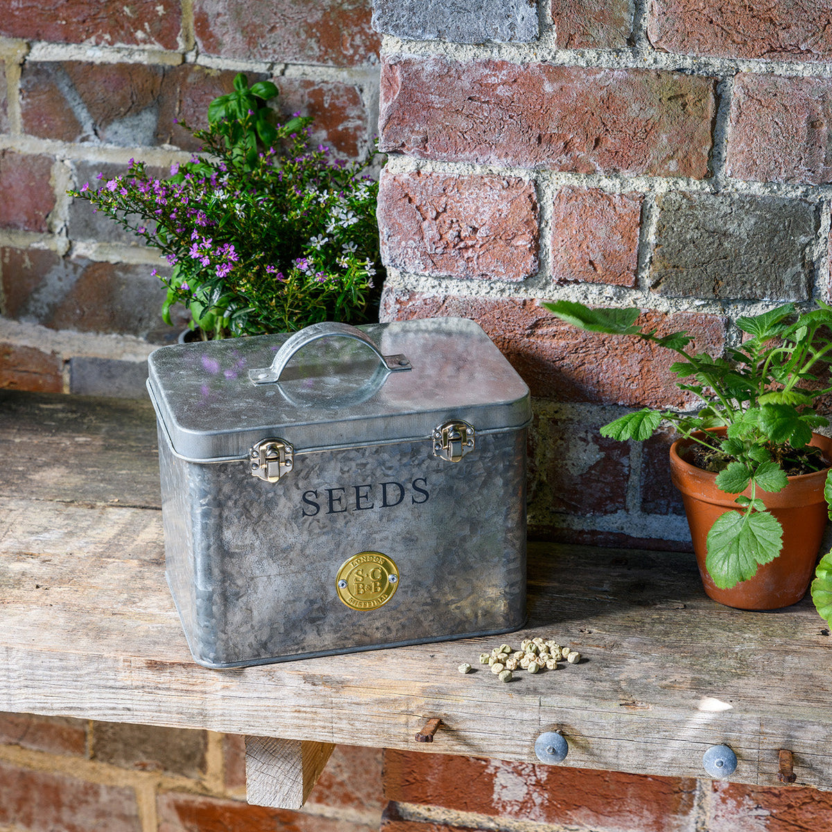 Sophie Conran Galvanized Seed Organiser