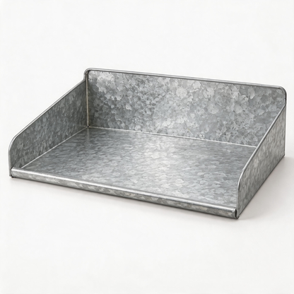 🌱 Garden Helper | Galvanized Steel Potting Tray | Mess-Free Planting Workspace For Home Gardeners