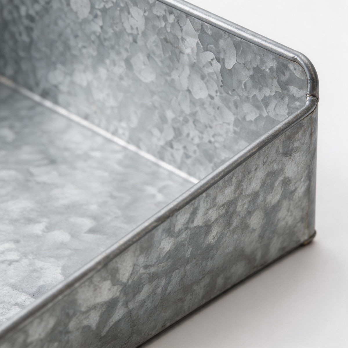 🌱 Garden Helper | Galvanized Steel Potting Tray | Mess-Free Planting Workspace For Home Gardeners